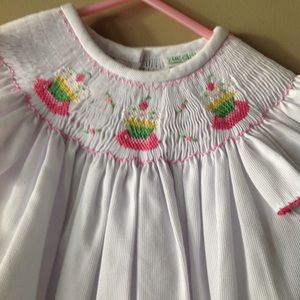 Zucchini Smocked Cupcake Short Set sz3T